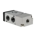 RS PRO Pneumatic Solenoid Valve 3 Port, Pilot/Spring Actuation, Die Cast Aluminium Body, G 1/4 Thread, 8 Bar 907-6416