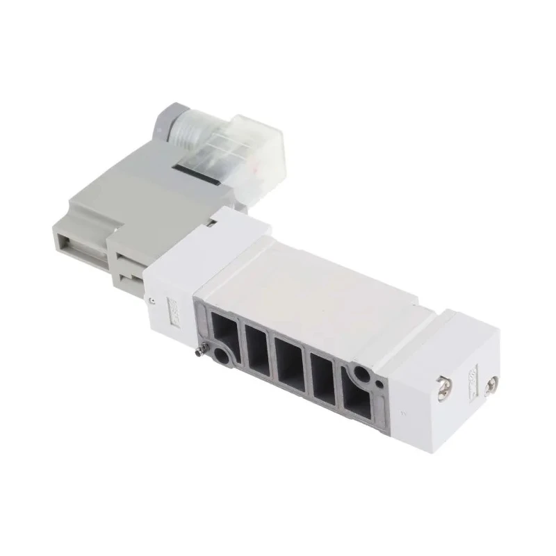SMC Pneumatic Solenoid Valve 5/2 Solenoid Rc Threaded Port 3/8 in 24V dc Aluminium Body SY7000 
