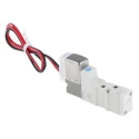 SMC Pneumatic Solenoid Valve 5/2 Solenoid Metric Port M3 Die Cast Zinc Body 24V DC SYJ3000 