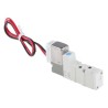 SMC Pneumatic Solenoid Valve 5/2 Solenoid Metric Port M3 Die Cast Zinc Body 24V DC SYJ3000