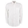 Kustom Kit White Cotton, Polyester Work Shirt Men Long Sleeve Size 117 cm KK105