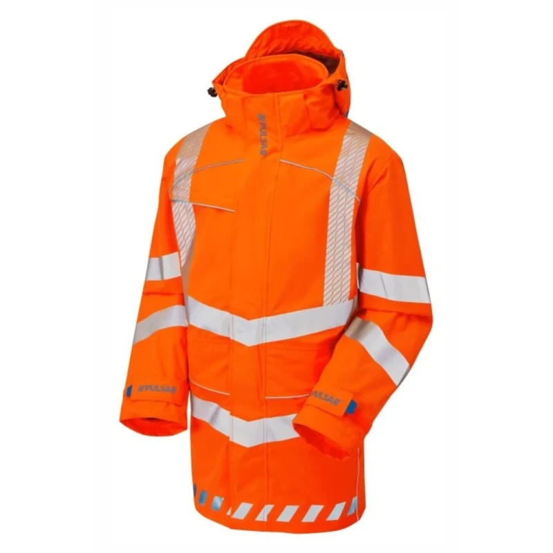 PULSAR Evolution Orange Men's Hi Vis Softshell Jacket Size M EVO250-M