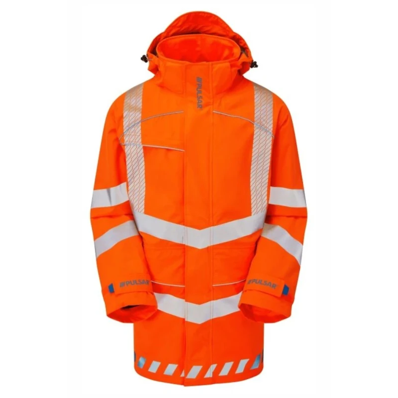 PULSAR Evolution Orange Men's Hi Vis Softshell Jacket Size M EVO250-M