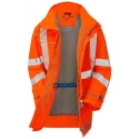 PULSAR Evolution Orange Men's Hi Vis Softshell Jacket Size M EVO250-M