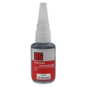 RS PRO Super Glue Black Cyanoacrylate Liquid Adhesive 20 g RT80