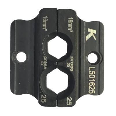 Klauke Non-Insulated Coaxial Type Crimping Die 25 mm² Cutting Capacity L501625