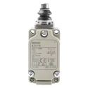 Omron WL Series Plunger Limit Switch, SPST Contact, Aluminium Housing, IP67 Rated, 500V AC, 10A Current, Model 
