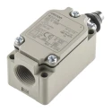 Omron WL Series Plunger Limit Switch, SPST Contact, Aluminium Housing, IP67 Rated, 500V AC, 10A Current, Model 