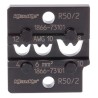 Klauke Crimping Die, Coaxial Type Crimp Die Non-Insulated, 10 mm² Cutting Capacity, 4 Ports R50/2
