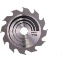 Bosch Circular Saw Blade 165mm Diameter 24 Teeth Fine Cut Wood Steel 1.6mm Plate Thickness 2608640602