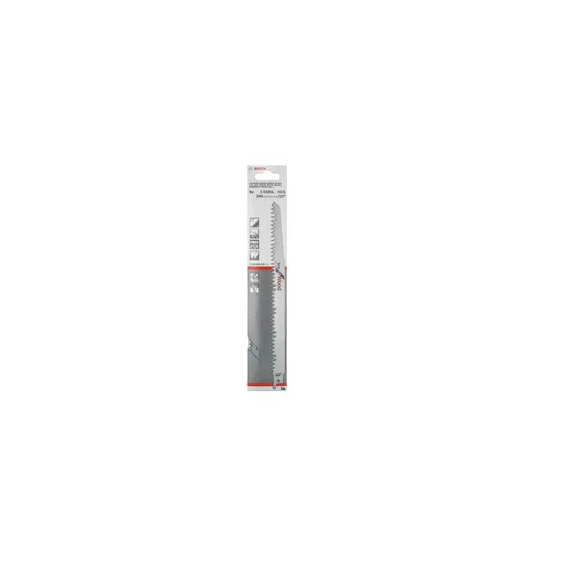 Bosch Reciprocating Saw Blade 5-Piece Bi-Metal 2608654402