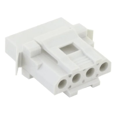 Souriau Sunbank by Eaton SMS Female Connector Housing 5.08 mm Pitch 4 Way 1 Row Straight SMS4R3