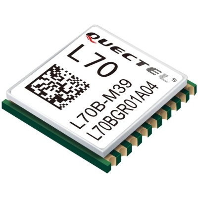 Quectel High-Performance GPS Receiver Module UART Interface 3.3V Compact 10.1x9.7x2.5 mm L70B-M39