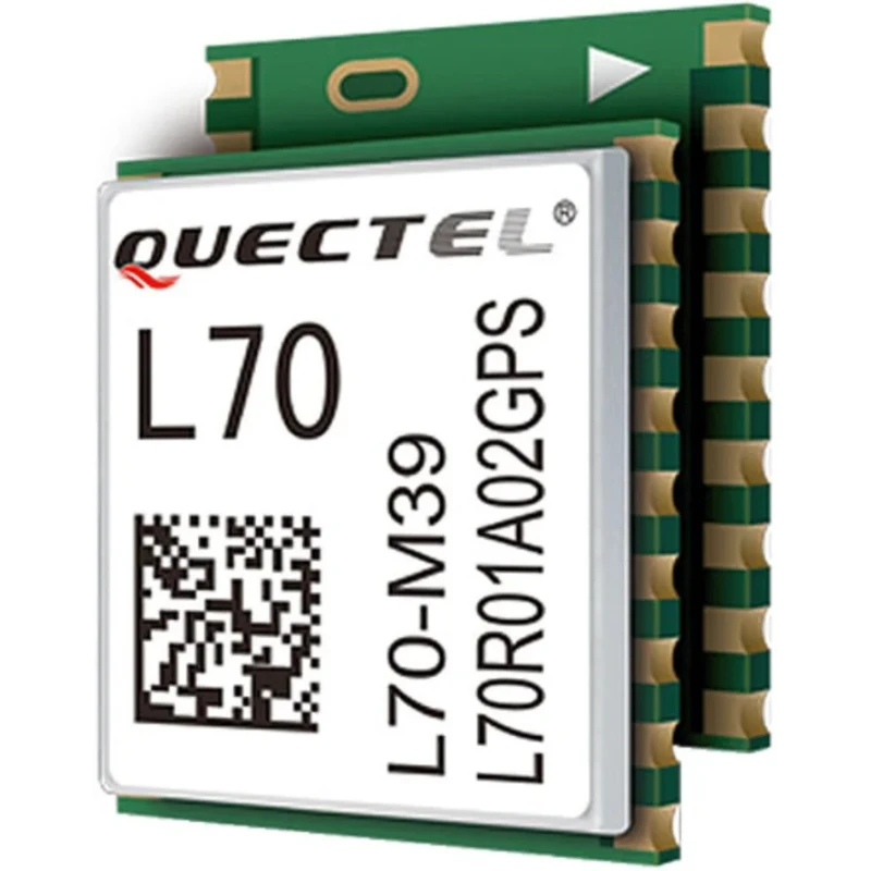 Quectel High-Performance GPS Receiver Module UART Interface 3.3V Compact 10.1x9.7x2.5 mm L70B-M39