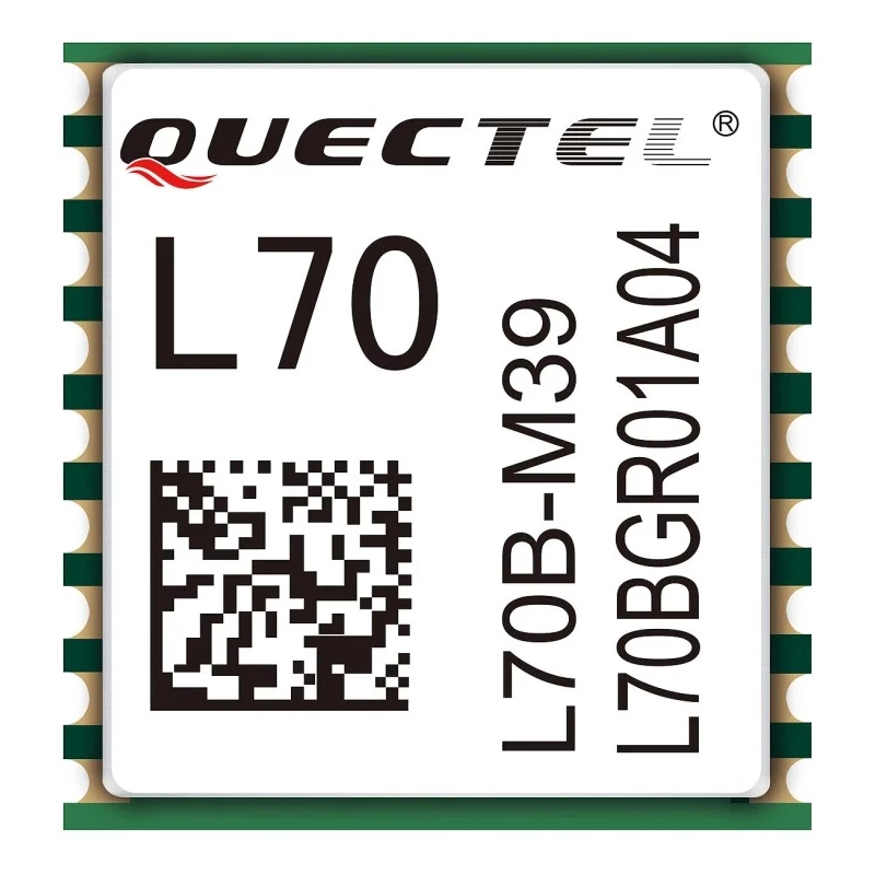 Quectel High-Performance GPS Receiver Module UART Interface 3.3V Compact 10.1x9.7x2.5 mm L70B-M39