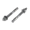RS PRO Carbon Steel Galvanised Through Anchor Bolt M12 Thread Size 12 mm Drill Diameter 115 mm Length 908-6716