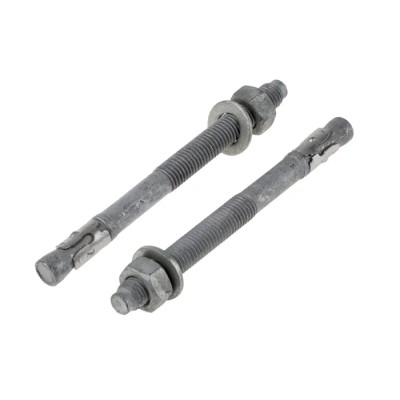 RS PRO Carbon Steel Galvanised Through Anchor Bolt M12 x 145 mm Torque Controlled Anchor 908-6719