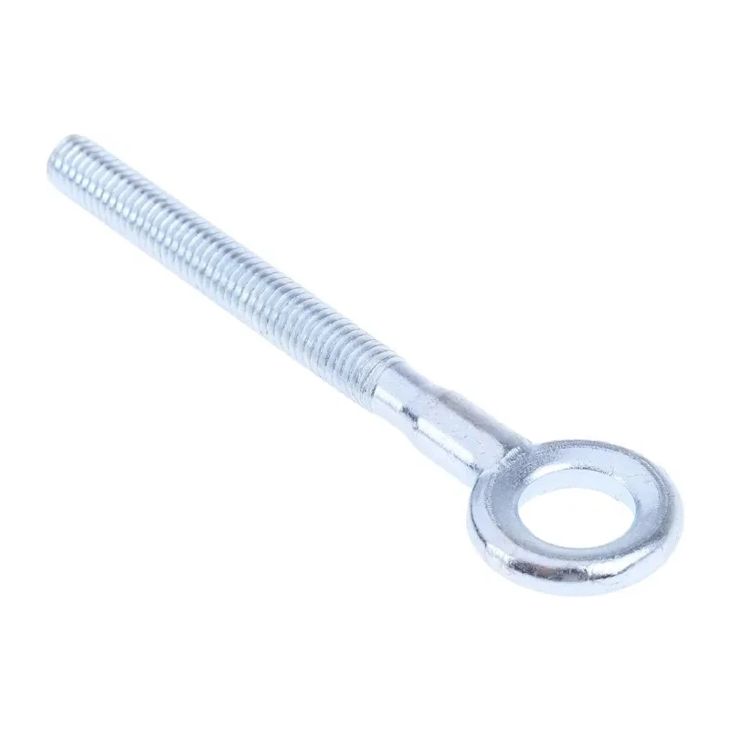 RS PRO Carbon Steel Zinc Plated Forged Eye Anchor Bolt M6 x 75 mm 6 mm 908-6788