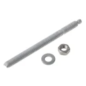 RS PRO Carbon Steel Galvanised Chemical Anchor Bolt M8 x 110 mm Hot Dip Galvanised Finish 908-6797