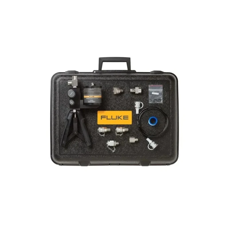 Fluke Hydraulic Hand Pressure Pump Kit, 690 Bar Maximum Pressure, 1/4 inch NPT Male Connection, Cast Znal FLK-700HTPK2/APAC