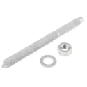 RS PRO Carbon Steel Hot Dip Galvanised Chemical Anchor Bolt M16 x 190 mm 18 mm 908-6804