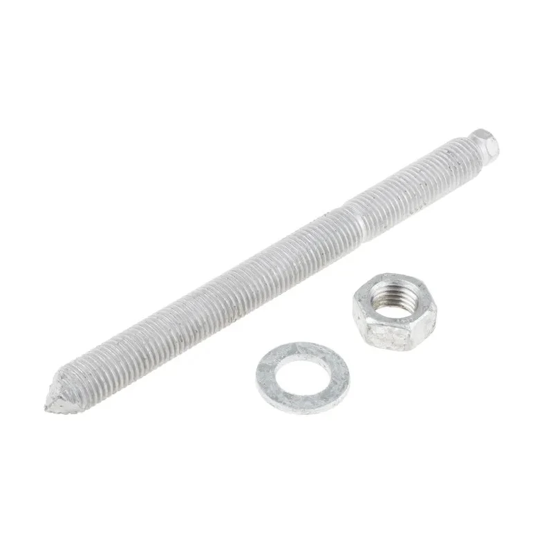 RS PRO Carbon Steel Hot Dip Galvanised Chemical Anchor Bolt M16 x 190 mm 18 mm 908-6804