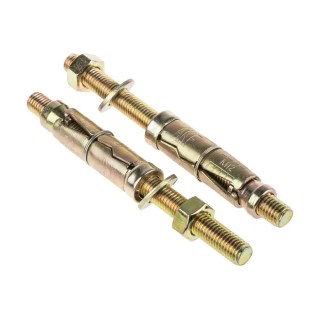 RS PRO Carbon Steel Shield Anchor M12 Thread Size x 75 mm Length Zinc Plated 20 mm Drill Diameter 908-6886