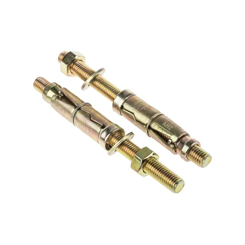 RS PRO Carbon Steel Shield Anchor M12 Thread Size x 75 mm Length Zinc Plated 20 mm Drill Diameter 908-6886