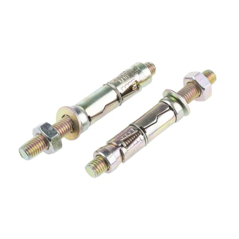 RS PRO Carbon Steel Shield Anchor M10 x 60 mm Zinc Plated Shield Anchor Projecting Bolt 908-6876