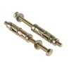 RS PRO Carbon Steel Shield Anchor Loose Bolt M6 x 45 mm 12 mm Zinc Plated 908-6892