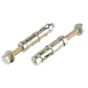 RS PRO Carbon Steel Zinc Plated Shield Anchor Loose Bolt M6 x 45 mm 12 mm 908-6898