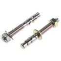 RS PRO Carbon Steel Passivated Zinc Plated Anchor Bolt M8 Thread Size x 65 mm Length 8 mm Drill Diameter 908-6952