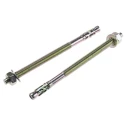 RS PRO Carbon Steel Passivated Zinc Plated Through Bolt Anchor M8 x 130 mm 8 mm 908-6968