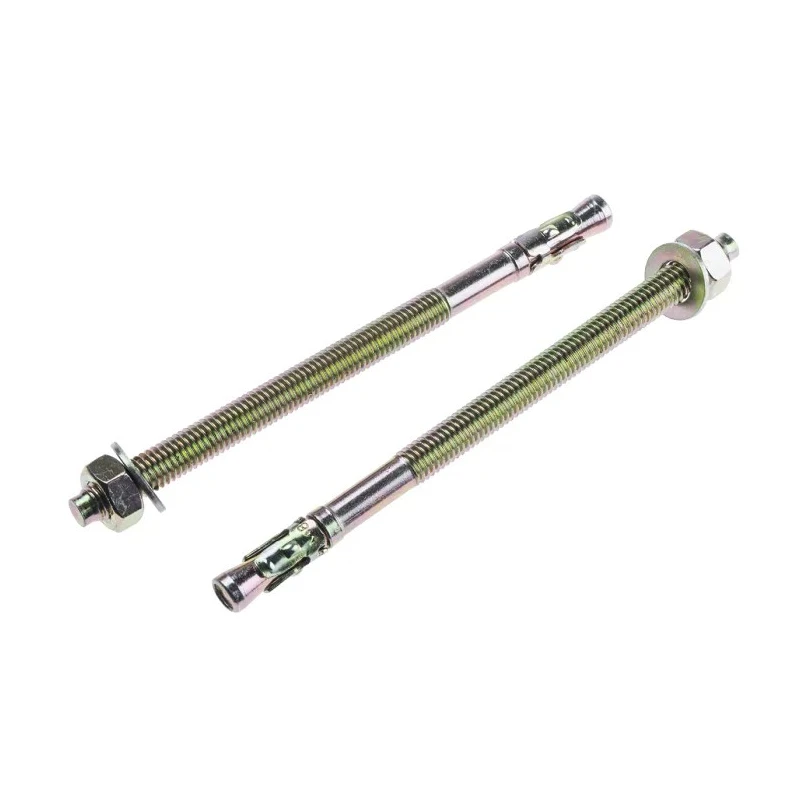 RS PRO Carbon Steel Passivated Zinc Plated Through Bolt Anchor M8 x 130 mm 8 mm 908-6968