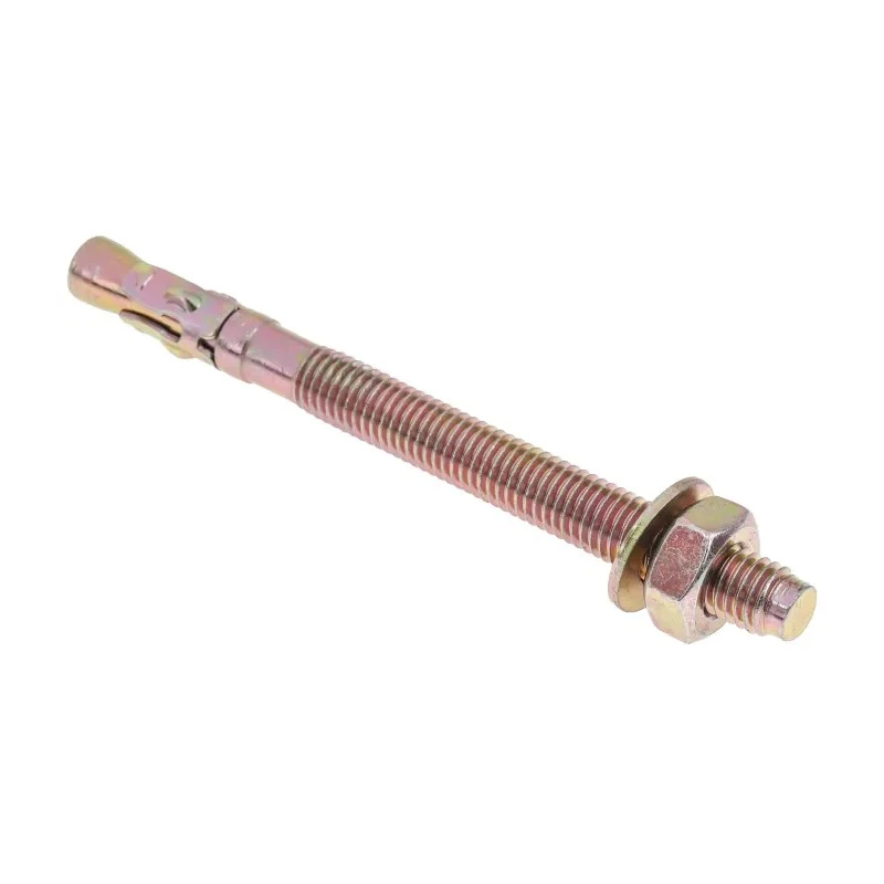 RS PRO Carbon Steel Zinc Plated Through Anchor Bolt M10 x 120 mm 10 mm 908-6974
