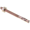 RS PRO Carbon Steel Zinc Plated Through Anchor Bolt M10 x 120 mm 10 mm 908-6974