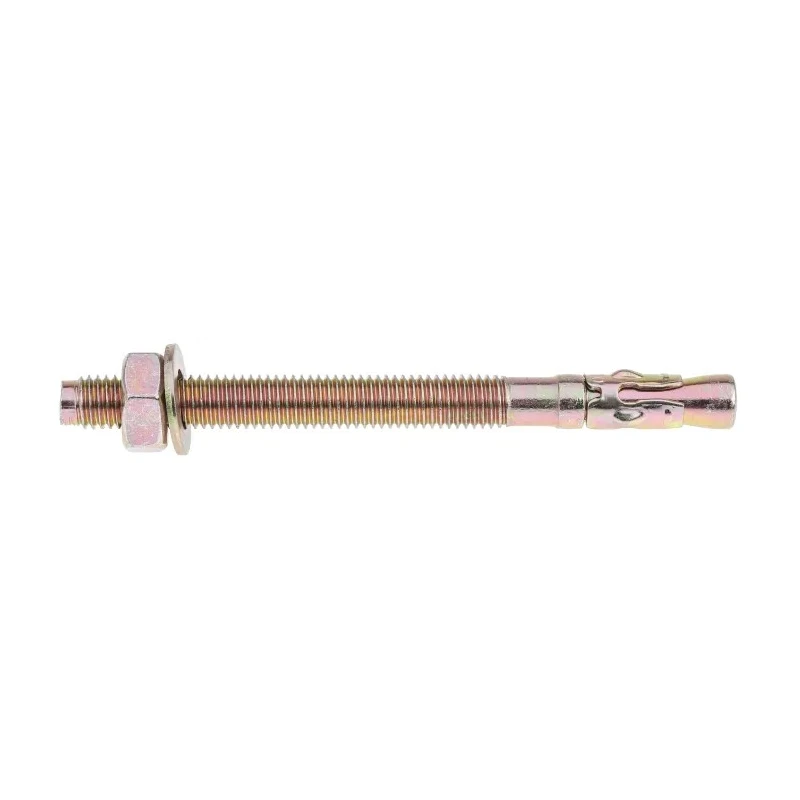RS PRO Carbon Steel Zinc Plated Through Anchor Bolt M10 x 120 mm 10 mm 908-6974