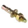 RS PRO Carbon Steel Zinc Plated Through Bolt Anchor M12 Thread Size 80 mm Length 908-6977