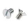 RS PRO Slot Countersunk Steel Machine Screw 6 mm M4 908-7390
