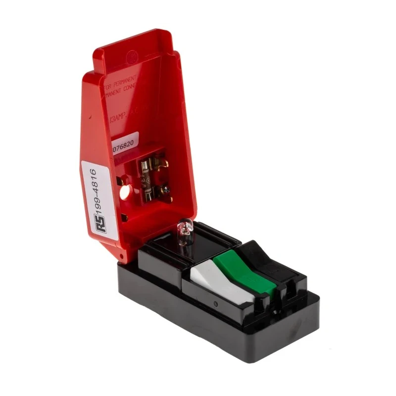 RS PRO Mains Test Block, 250 V AC, 24 V DC, 13 A, Surface Mount, Lid Type 199-4816