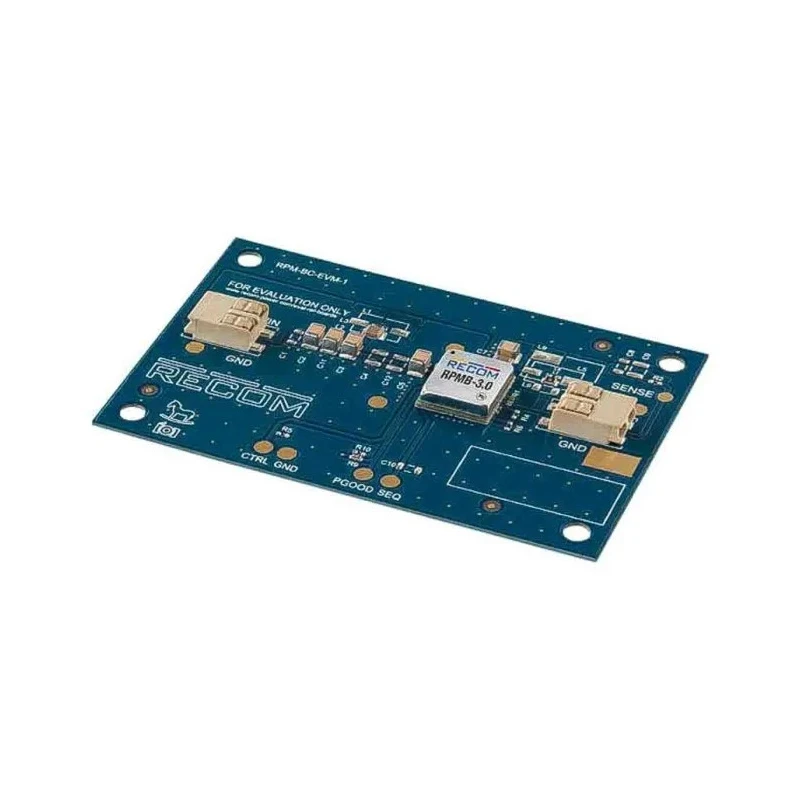 Recom Power Module Evaluation Board RPMB12-3.0-EVM-1 for High Capacitance Loads up to 0.2F RPMB-3.0 Series