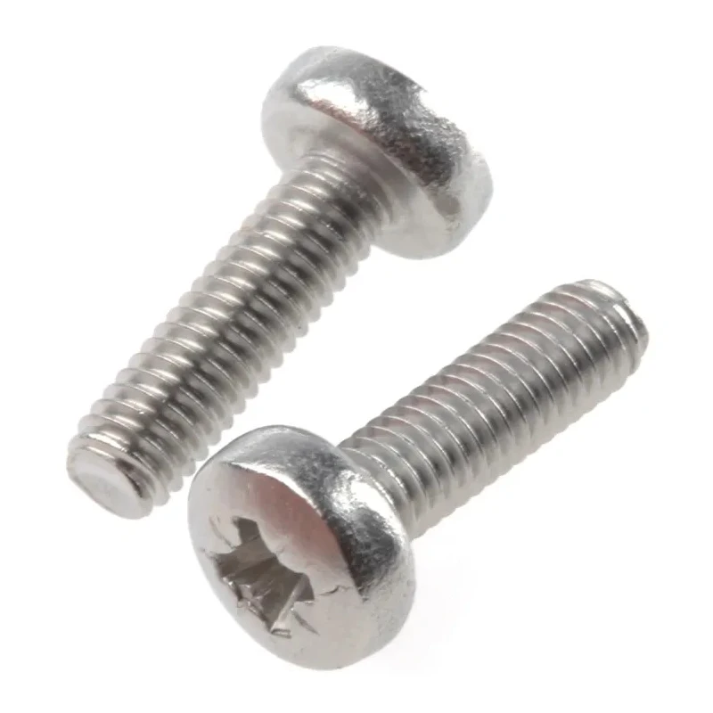 RS PRO Pozidriv Pan Steel Machine Screw M8 Thread 50 mm Length Bright Zinc Coating 908-7738