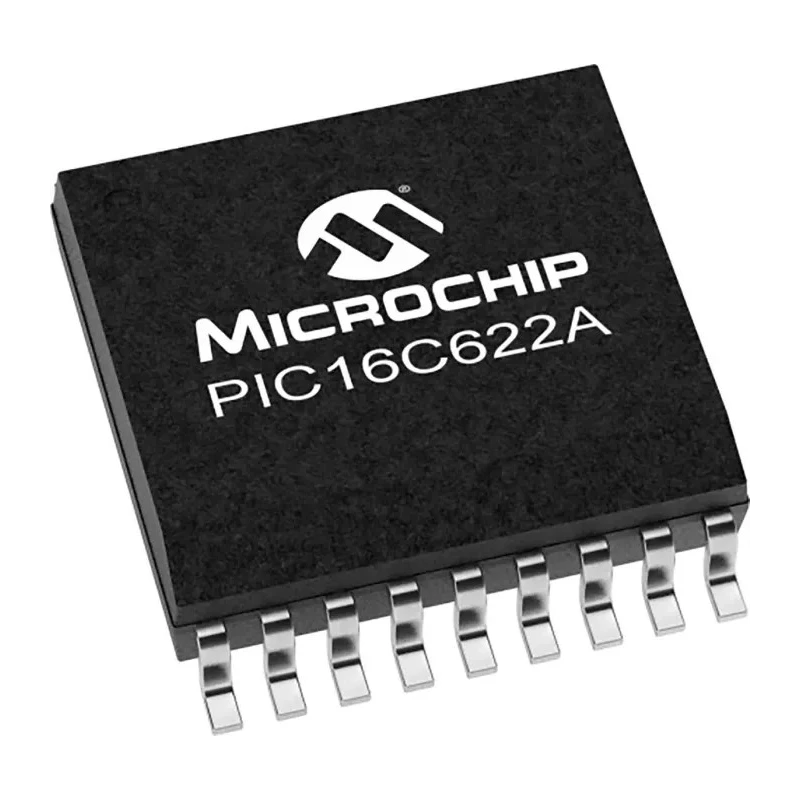 Microchip 8-bit PIC Microcontroller, 20 MHz, 8kB FLASH, 18-Pin SOIC PIC16C622A-04I/SO