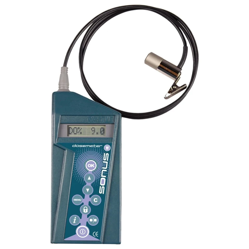 Castle Noise Dosimeter with LCD Display 75 dB to 140 dB 8 kHz Maximum Frequency GA257B