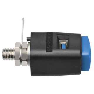 Schutzinger 6.2 mm Blue Terminal Post, 70V DC, M6 Thread, 16A SDK 504 / BL