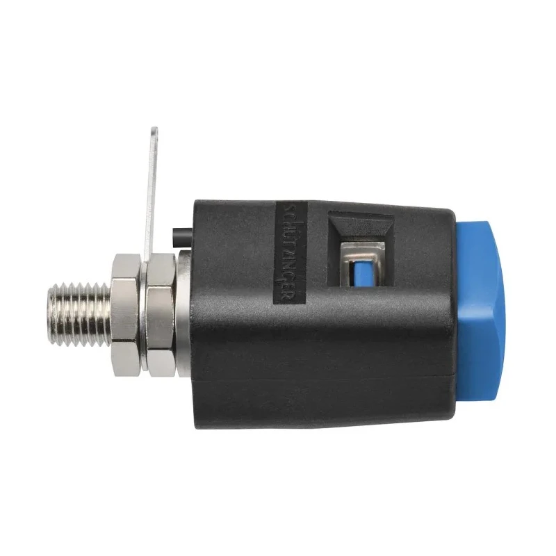 Schutzinger 6.2 mm Blue Terminal Post, 70V DC, M6 Thread, 16A SDK 504 / BL