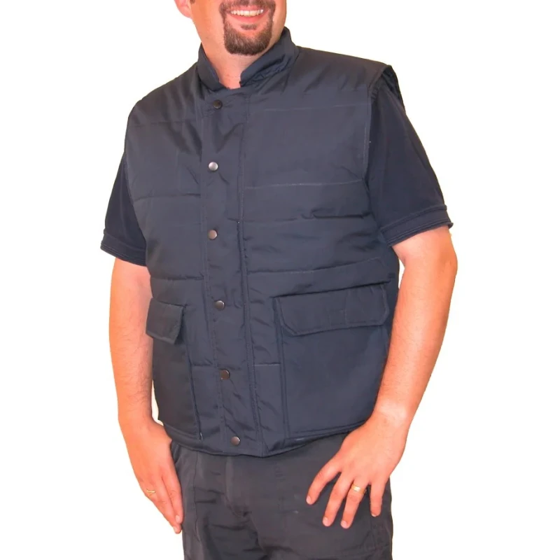 Orbit International Navy Cotton Polyester Sleeveless Warm Underclothing Size S BW250-N-S