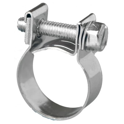 Jubilee Zinc Plated Mild Steel Slotted Hex Mini Bolt Clip Nut 16-18 mm ID NB1618MS