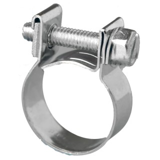 Jubilee Zinc Plated Mild Steel Slotted Hex Bolt Clip Nut Mini 18-20 mm ID NB1820MS