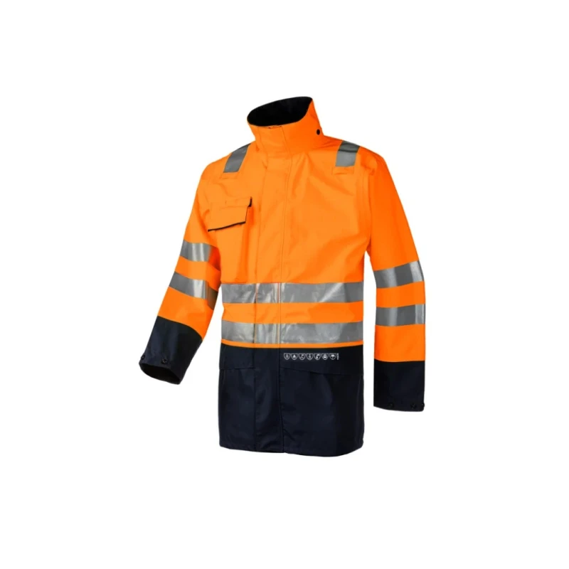 Sioen Arc Flash Jacket Kaldvik Series Polyester High Visibility L Size S101-KALDVIK-L